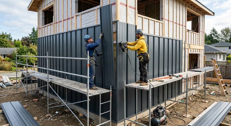 Metal Barn Siding Installation in Stamford, CT