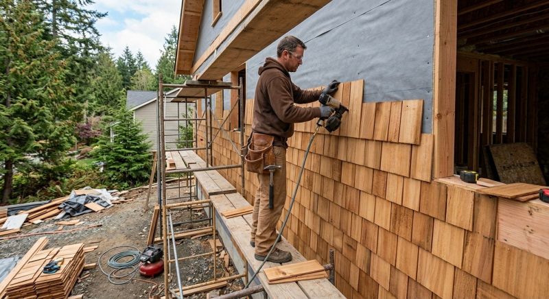 Wood Siding Installation in Boston, MA
